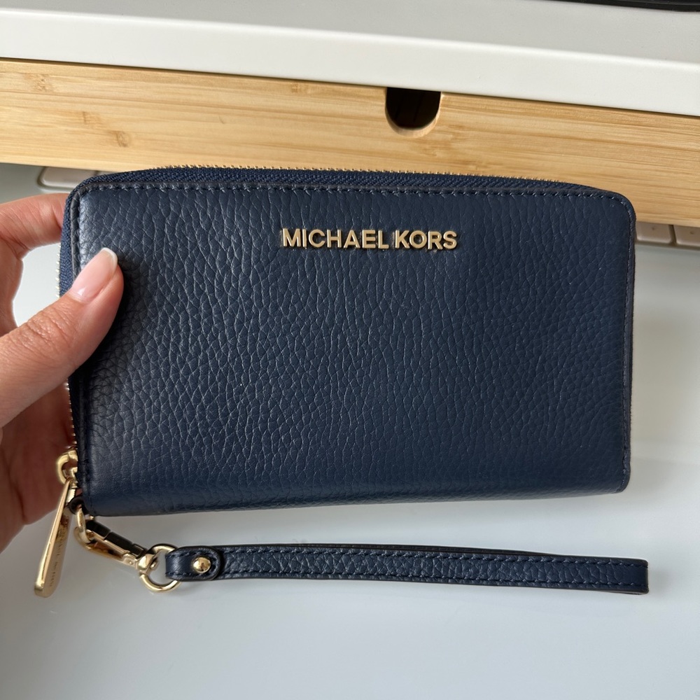 Michael Kors leather wallet